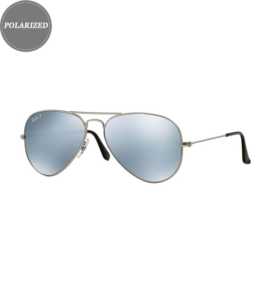 Mirrored ray bans aviator 2025