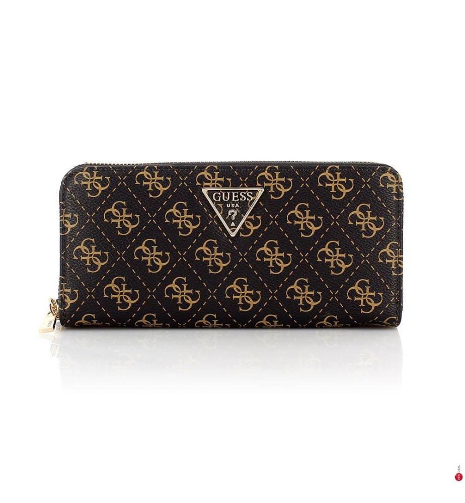 guess wallet brown