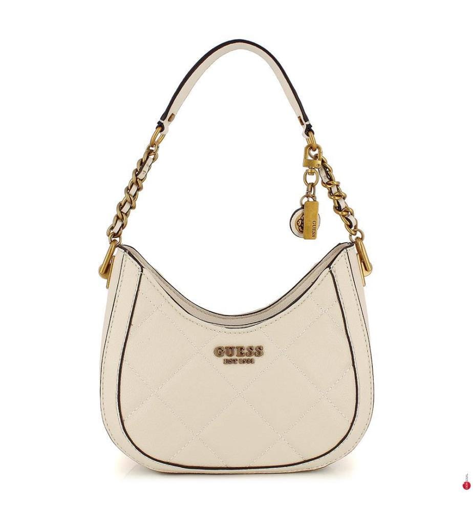 Guess Hobo Abey Small Cream White My Store