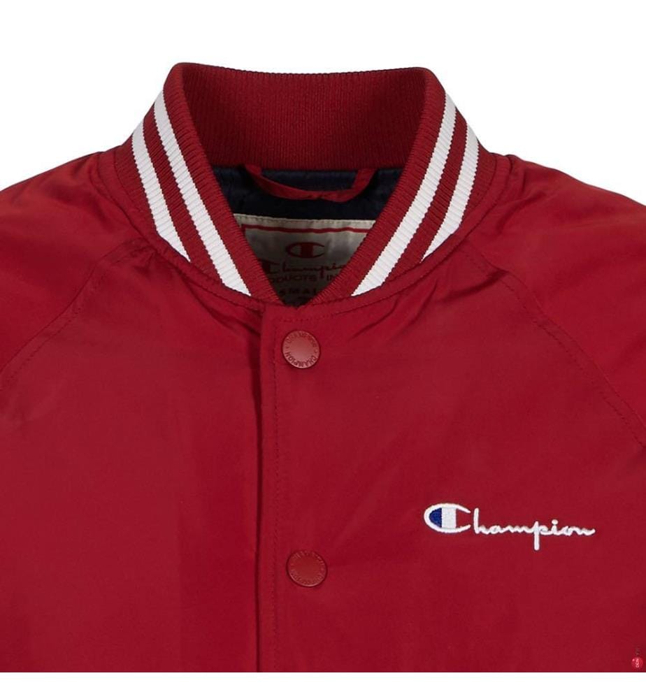 Red champion sales bomber jacket