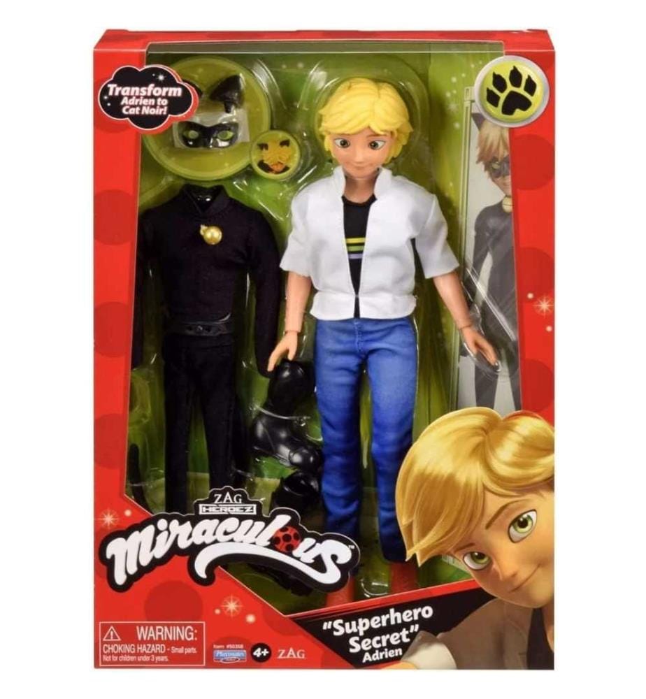 Poupée Miraculous Ladybug et Chat noir - Bandai - Chat Noir Adrien