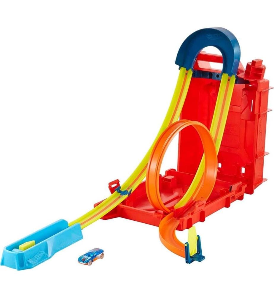 Hot wheels track builder 6 in 1 discount