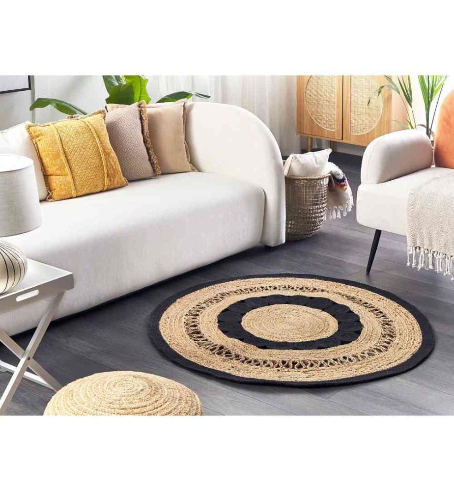 tapis de jute chambre à coucher