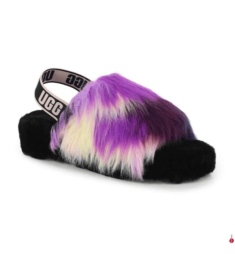 Multicolor ugg slippers shop