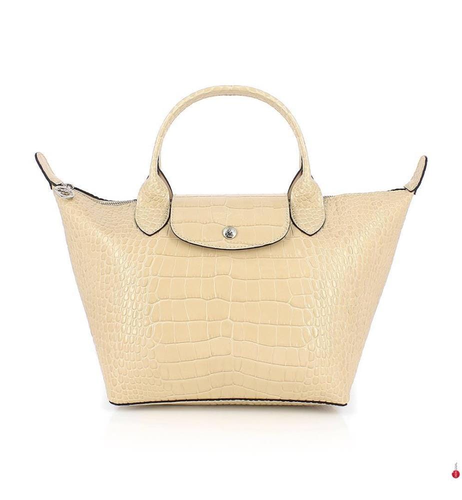 Longchamp sac pliage cuir clearance
