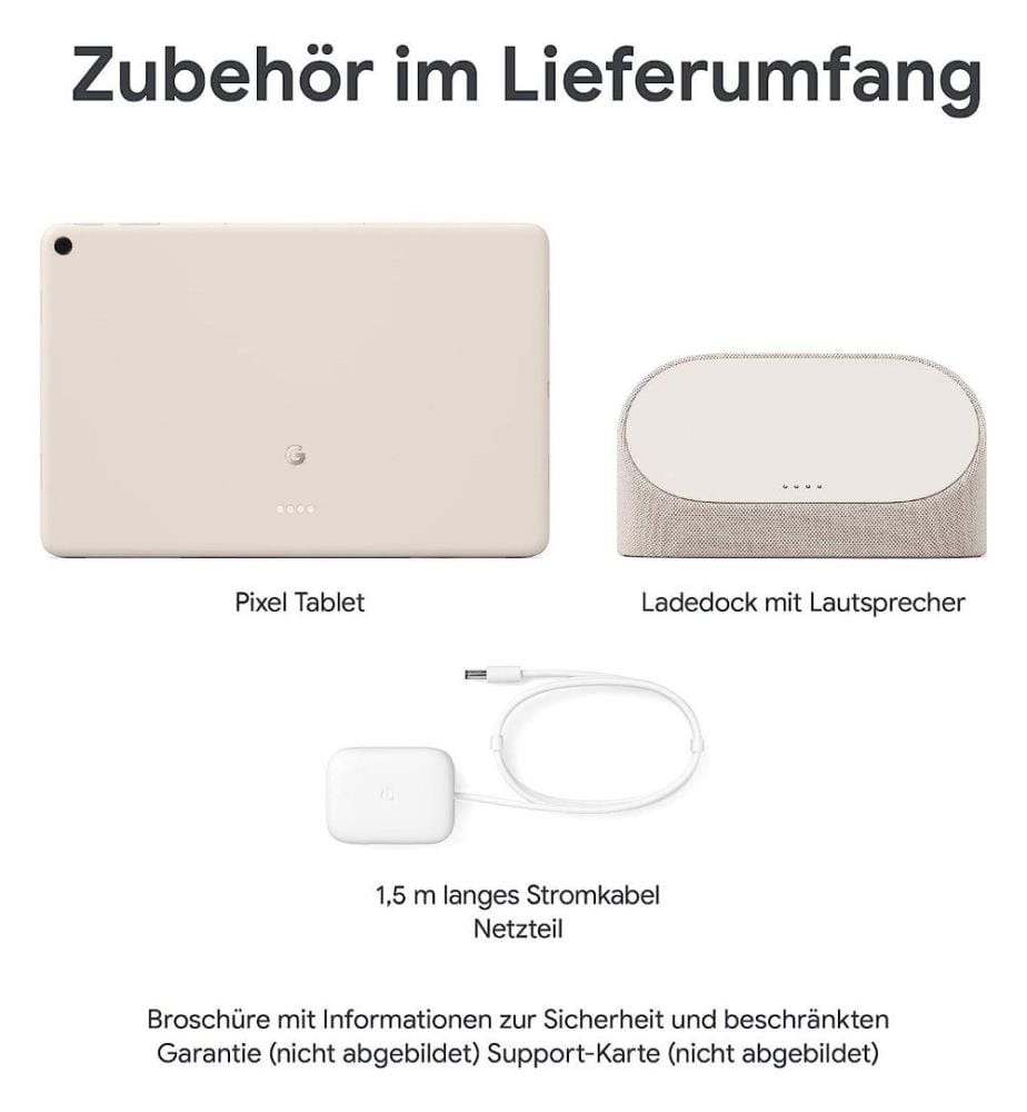 GOOGLE Google Pixel Tablet mit Ladedock mit Laut… | My-Store