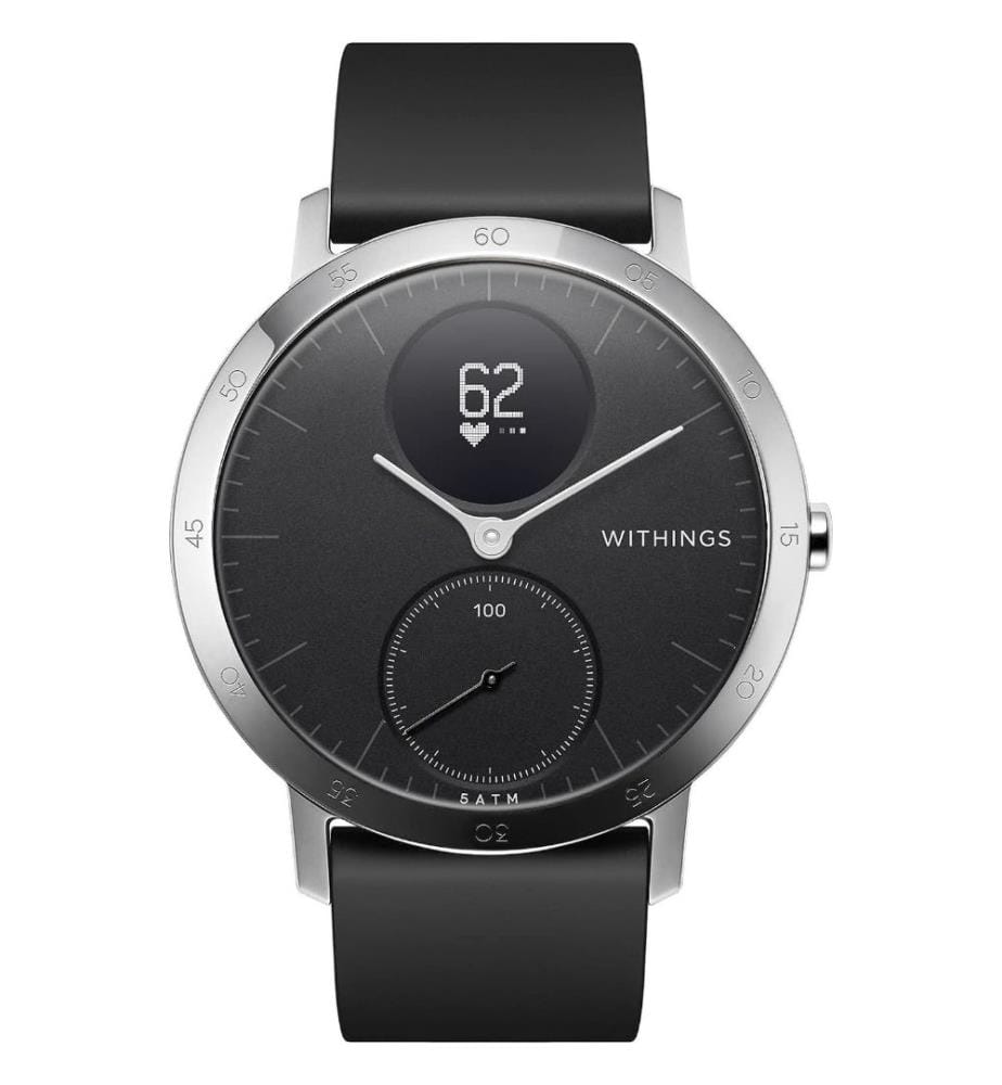 Montre connectée hybride Withings Steel HR - 40 mm