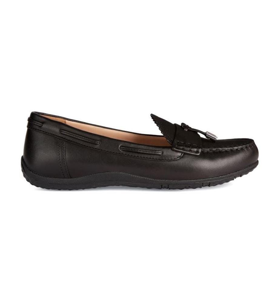 GEOX Vega Moccasins Black Leather My Store