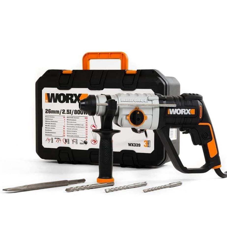 Worx sds 2025 rotary hammer drill