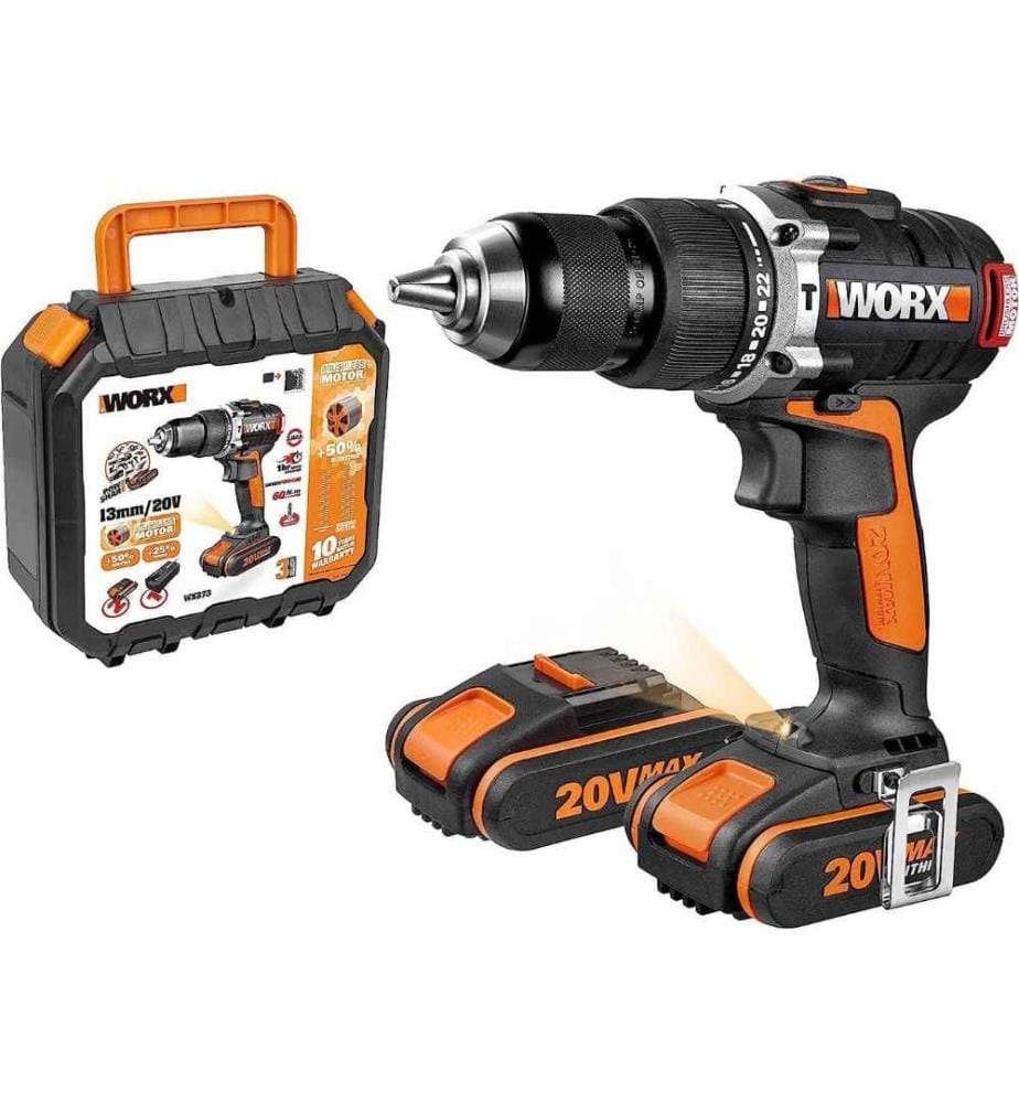 20V Brushless Cordless Impact Drill, 13mm