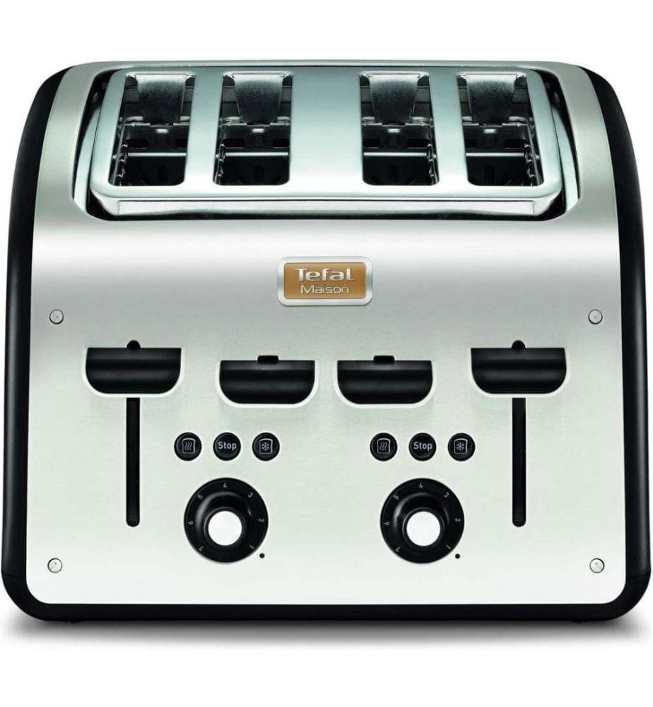 GRILLE PAIN TOASTER 2 FENTES TEFAL UNO NOIR