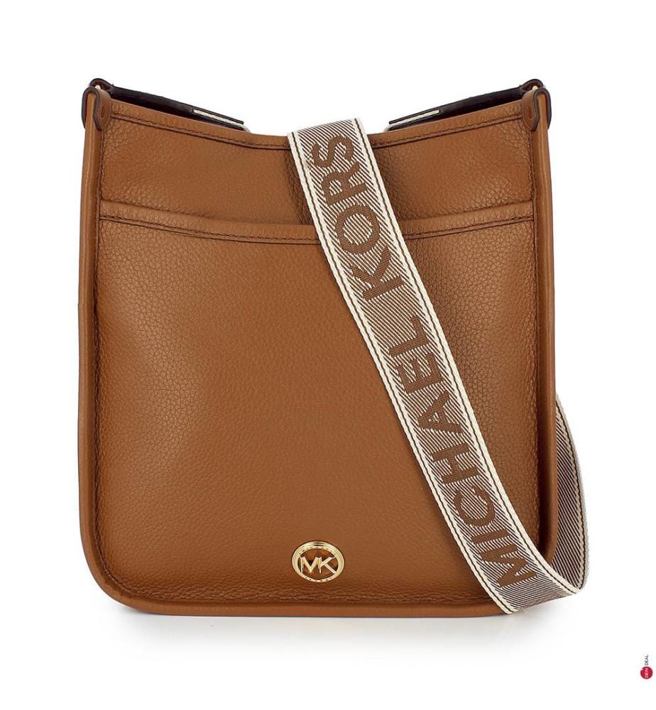 Sac Messenger Luisa Large Brun Clair MICHAEL K My Store